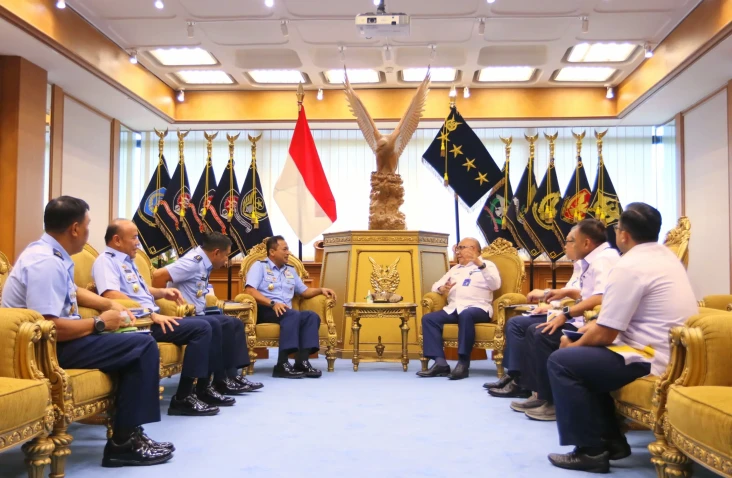 Audiensi dengan KSAU,...