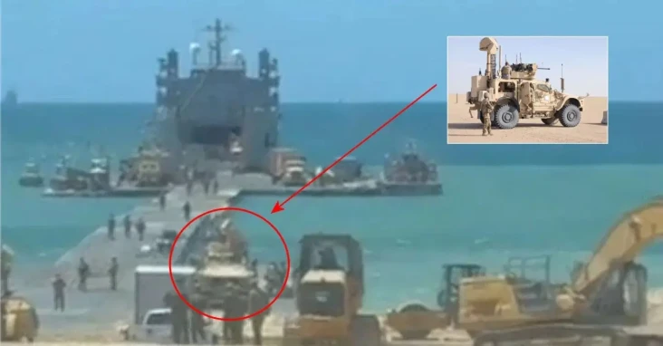 AS Gunakan Dermaga Bantuan...