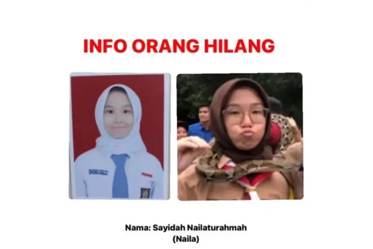 Siswi SMAN 61 Jakarta...