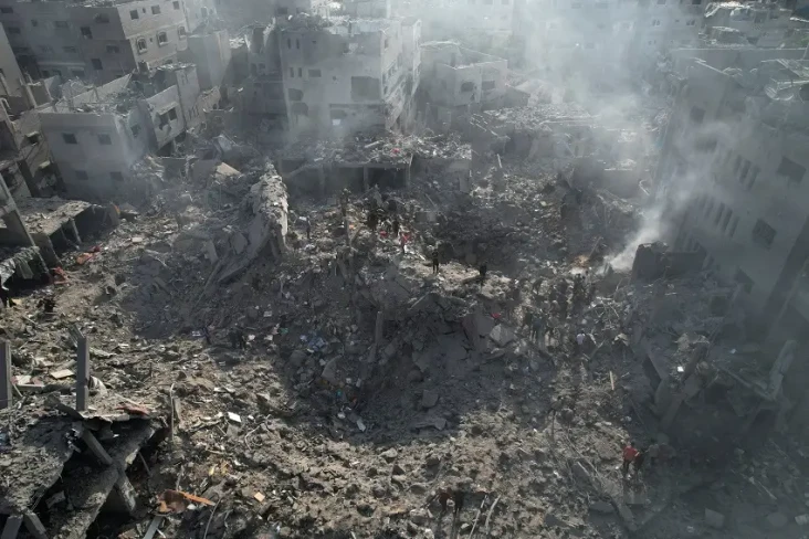 Vladimir Putin: di Gaza...