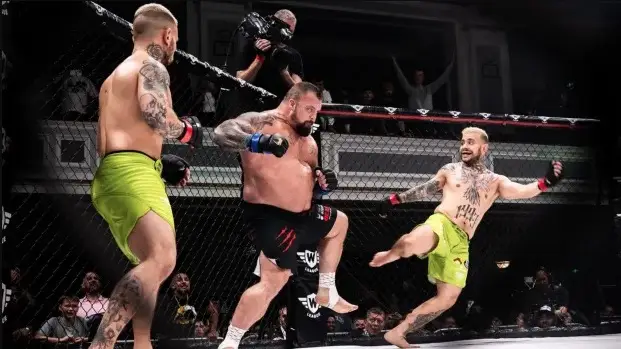 Eddie Hall Menang Brutal...