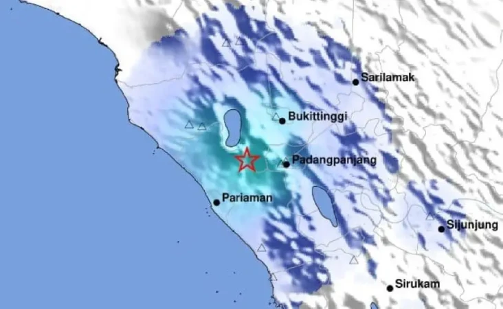 Gempa M4,0 Guncang Padang...
