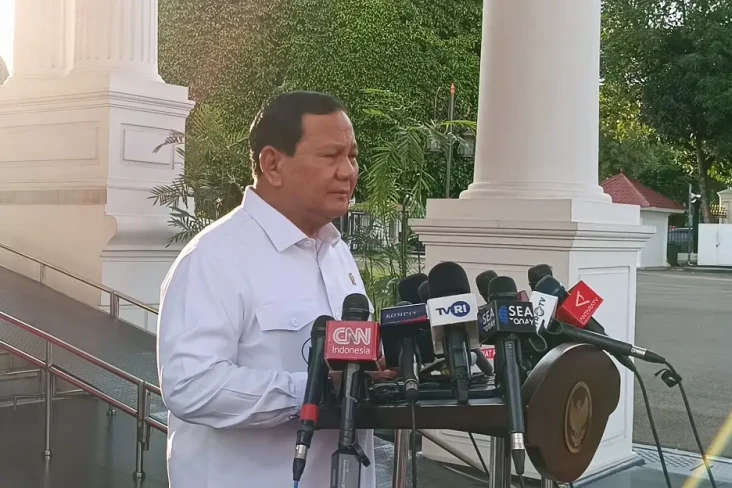 Prabowo Laporkan Hasil...
