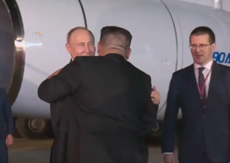Putin Tiba di Korea...
