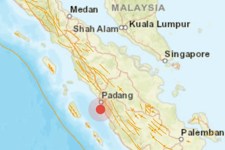 Gempa Magnitudo 3,4...