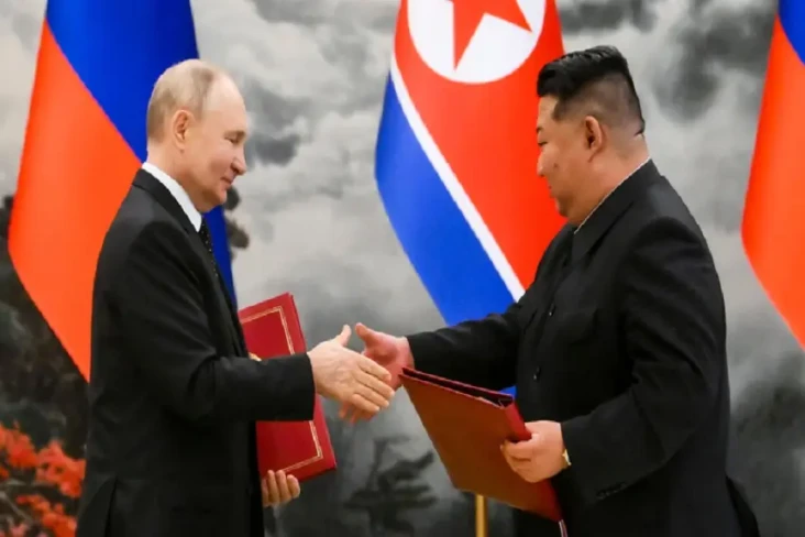 Rusia-Korut Teken Pakta...
