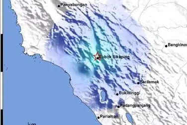 Gempa M3,8 Guncang Pasaman...