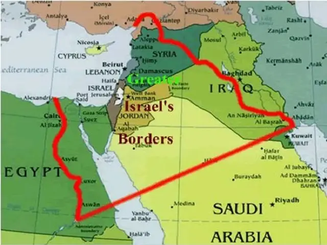 Peta Israel Raya, Ini...
