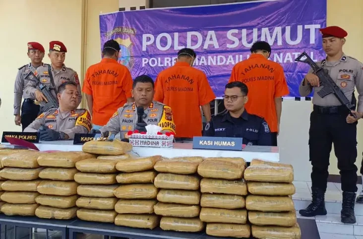 Polres Madina Ringkus...