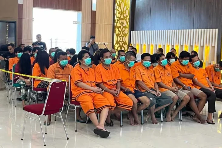 Polda Lampung Bekuk...