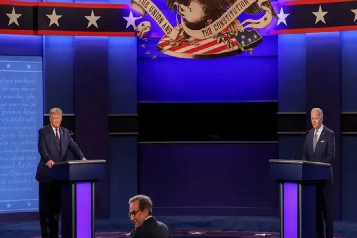 Biden dan Trump Debat...