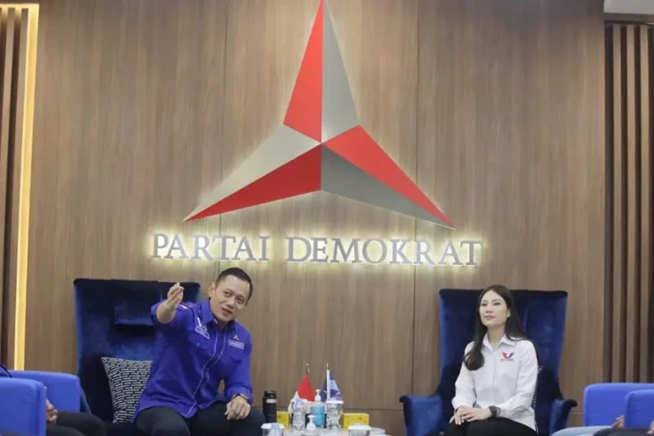 Angela Temui AHY, Perindo...