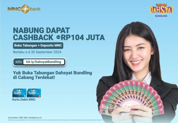 Cashback hingga Ratusan...