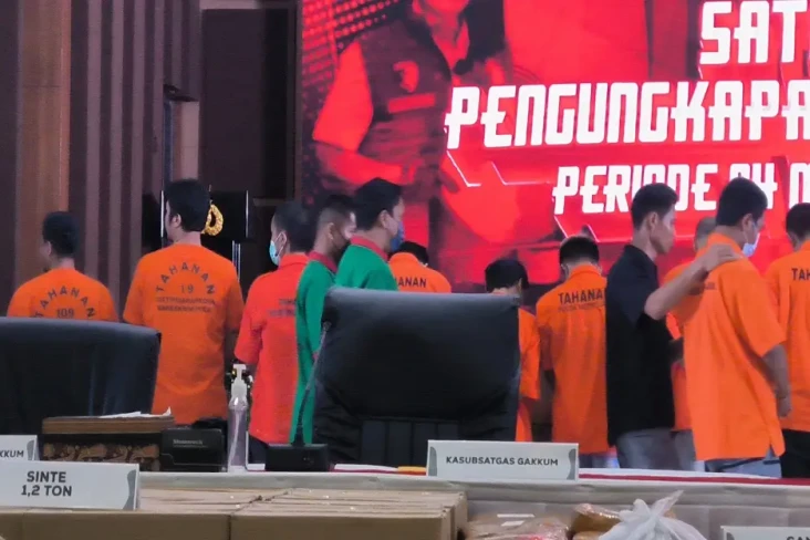Satgas P3GN Polri Sita...