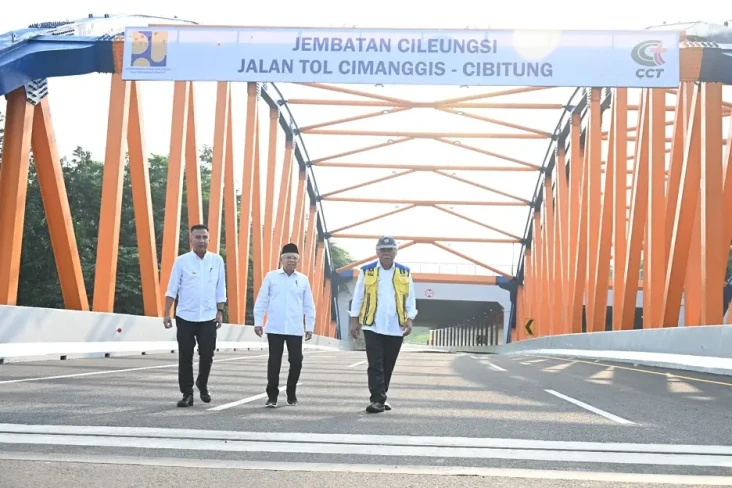 Resmikan Tol Cimanggis-Cibitung,...