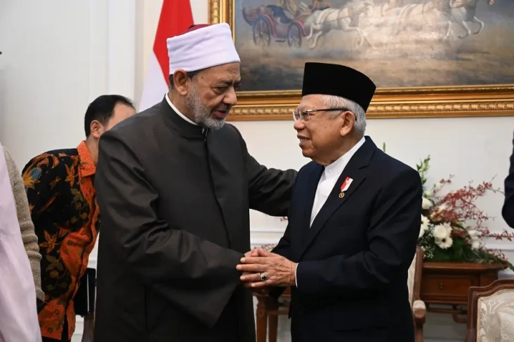 Wapres dan Grand Sheikh...
