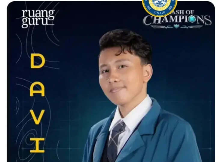 Sosok Davin, Mahasiswa...