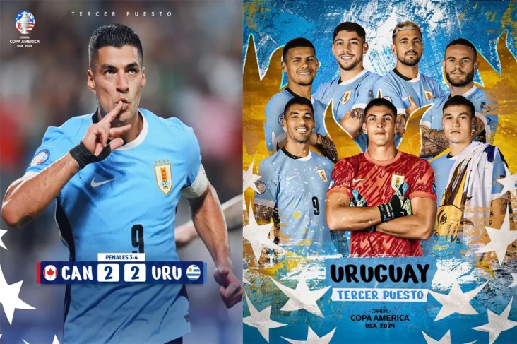 Uruguay Juara 3 Copa...
