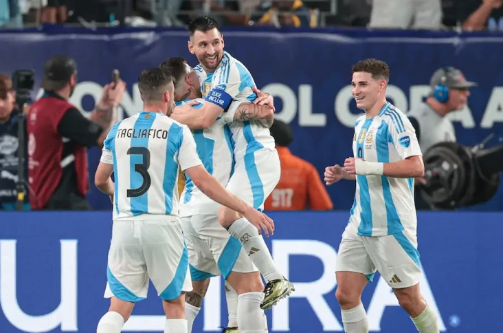 Timnas Argentina Tatap...