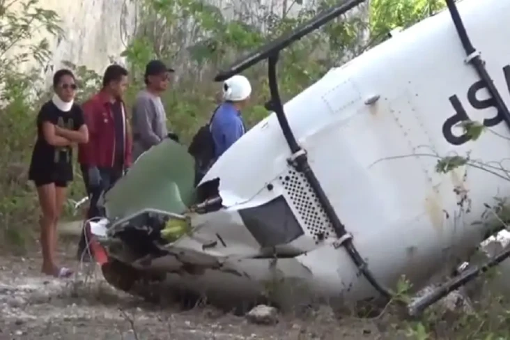 Kesaksian Korban Helikopter...