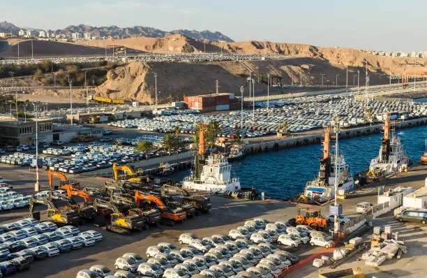 Pelabuhan Eilat Israel...