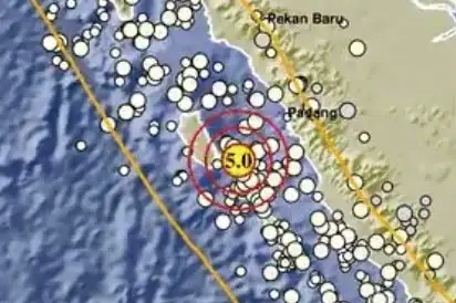 Gempa M5,0 Guncang Mentawai,...