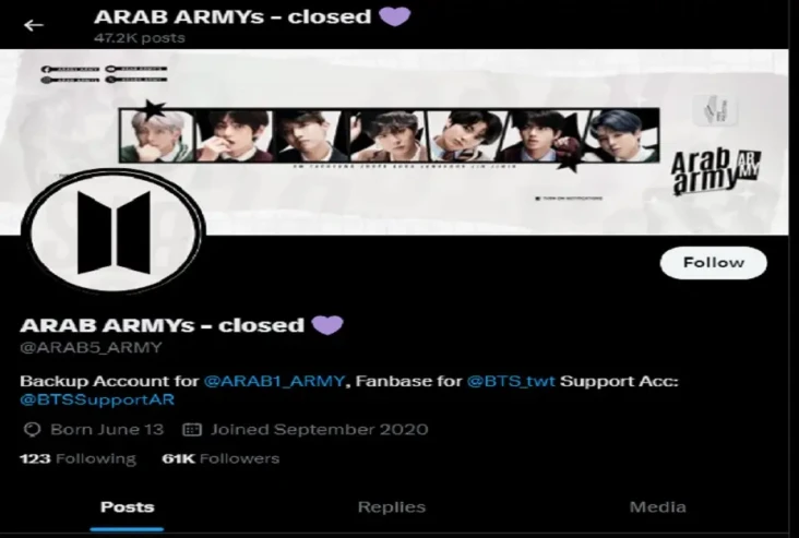 Fanbase BTS di Arab...