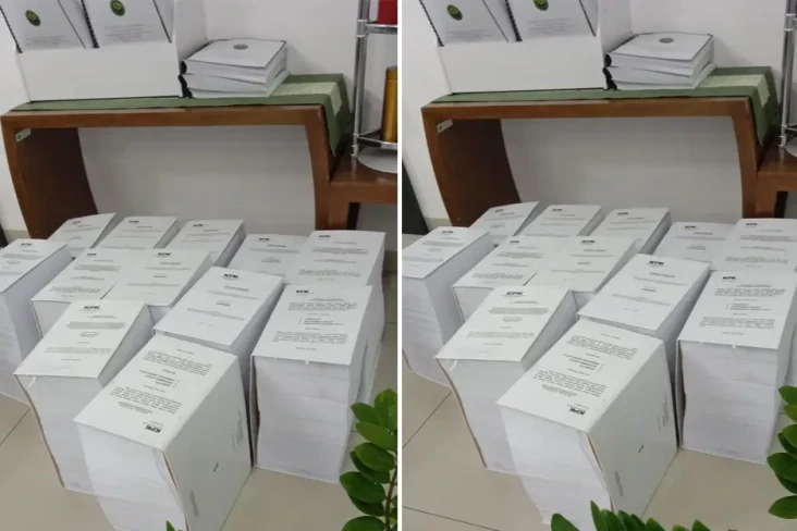 Penampakan Tumpukan...