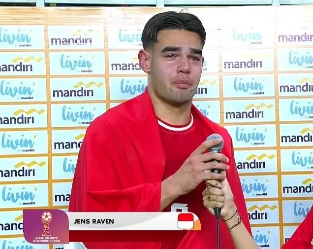 Tangis Jens Raven usai...