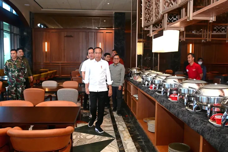 Momen Presiden Jokowi...