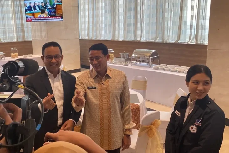 Momen Anies dan Sandiaga...