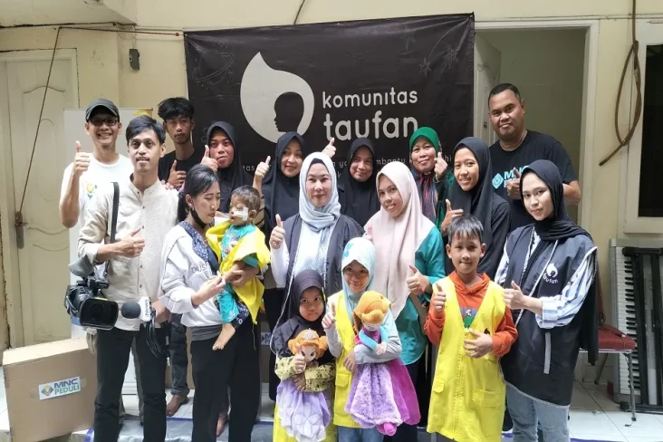 Cerianya Anak-anak Pasien...