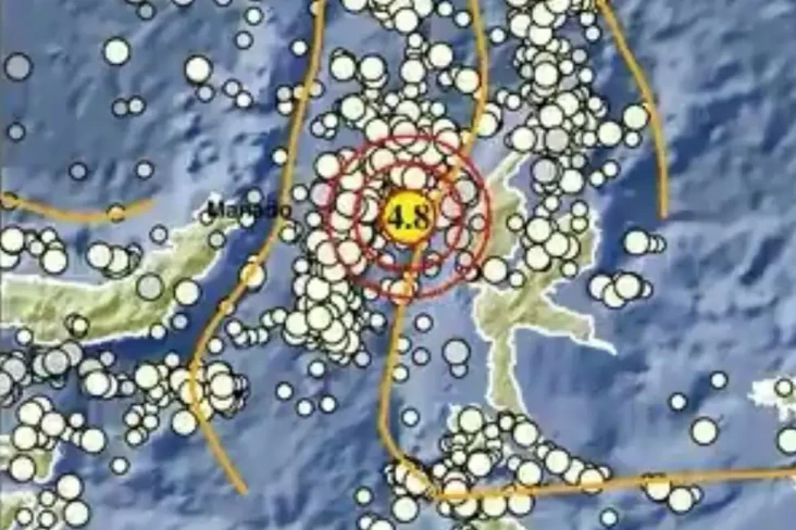 Gempa Magnitudo 4,8...