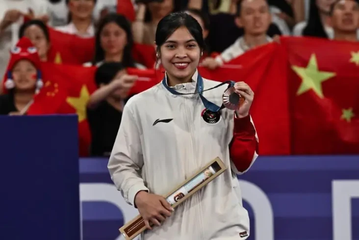 Raih Perunggu Olimpiade...