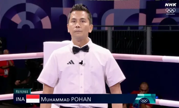 Boy Pohan, Wasit Indonesia...