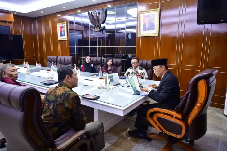 Audiensi dengan Pj Gubernur...