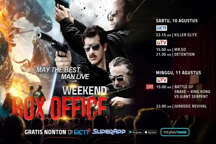 Jadwal Film Akhir Pekan,...