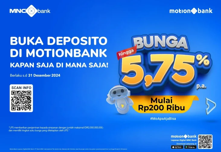 Buka Deposito Tanpa...
