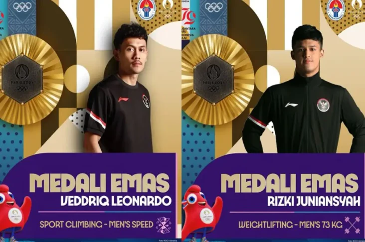Borong 2 Emas Olimpiade...