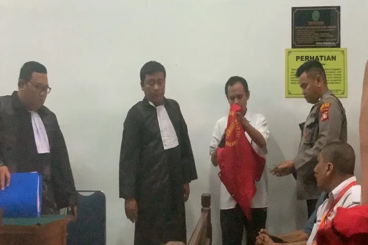 Panca Darmansyah, Terdakwa...