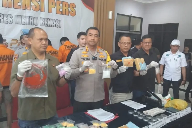 Polrestro Bekasi Tangkap...