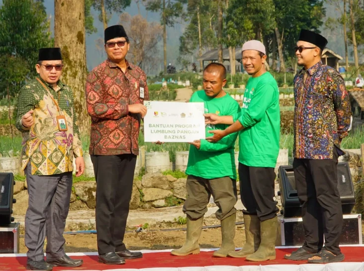 BAZNAS RI Resmikan Lumbung...