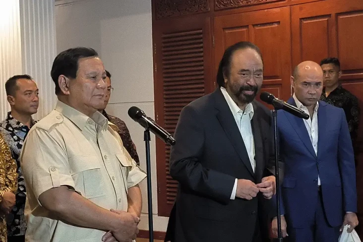 Prabowo dan Surya Paloh...