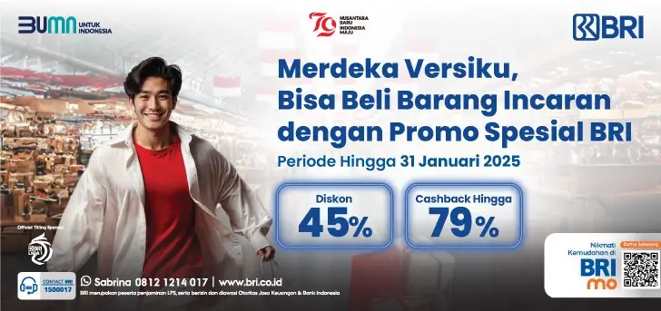 Ragam Promo BRI 17 Agustus...