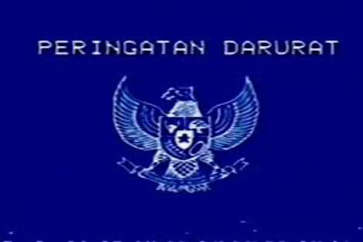 Arti Peringatan Darurat...