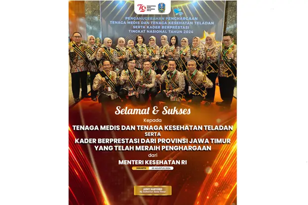 19 SDM Kesehatan Jatim...