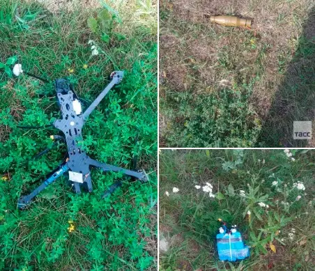 Drone Ukraina Serang...
