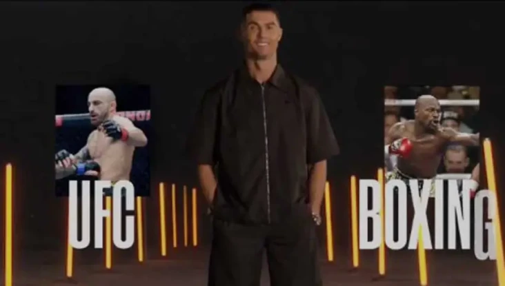 Tinju atau UFC, Cristiano...