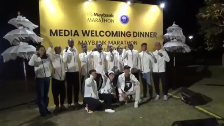 Jelang Lomba Marathon...