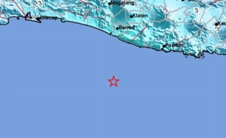 Gempa M5,8 Guncang Gunungkidul,...